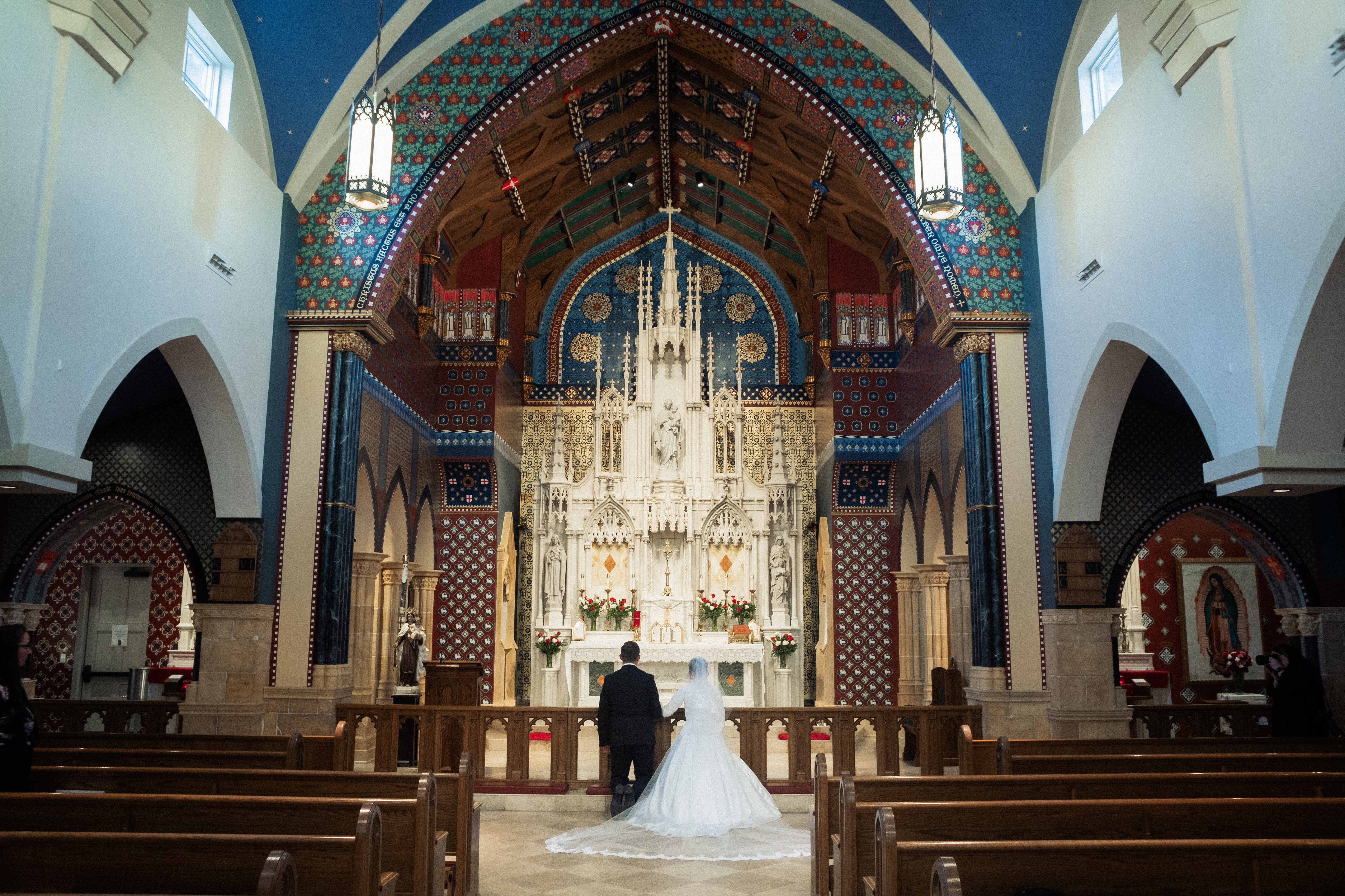 Katherine and Jackson wedding portrait