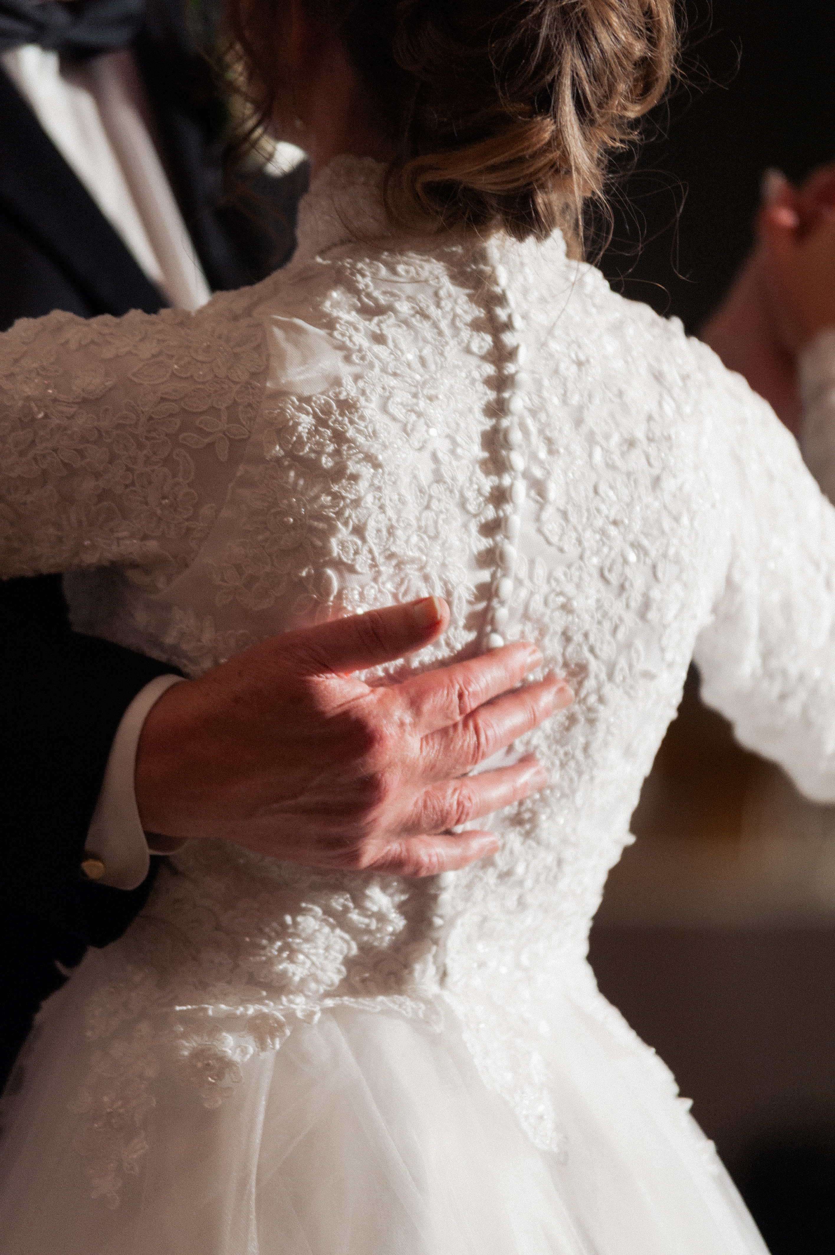 Katherine and Jackson at the reception